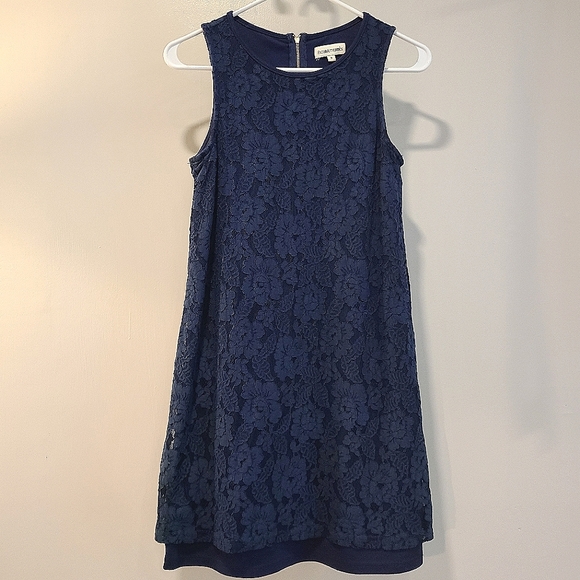 Padini Authentics Navy Blue Lace Dress - Picture 1 of 7